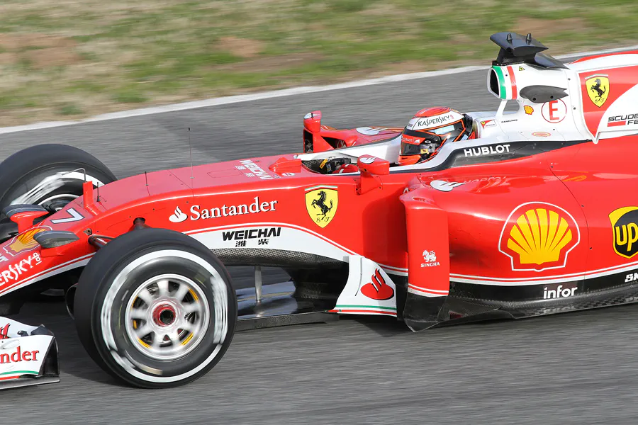 001 | 2016 | Barcelona | Ferrari SF16-H | Kimi Raikkonen | © carsten riede fotografie