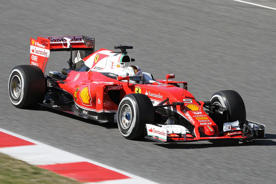 018 | 2016 | Barcelona | Ferrari SF16-H | Sebastian Vettel | © carsten riede fotografie