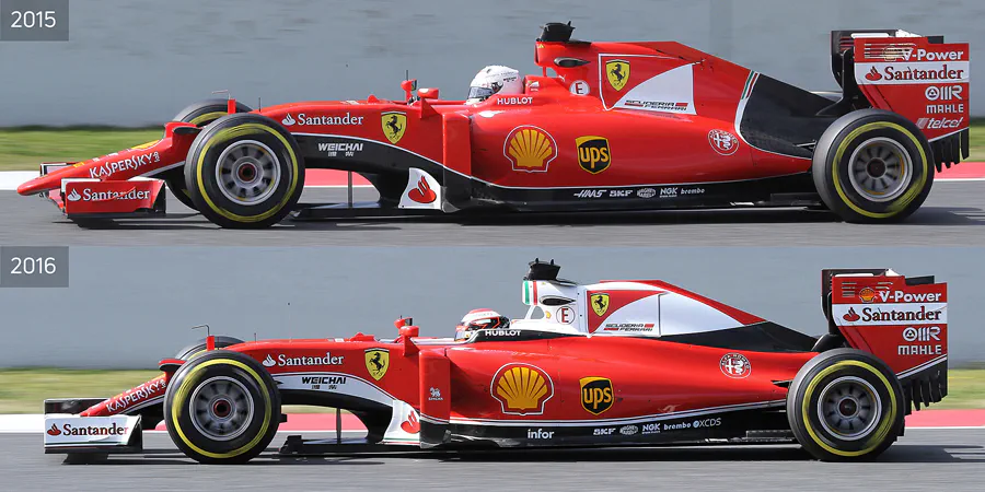 036 | 2016 | Barcelona | Ferrari 2015/2016 | Technical Analysis | © carsten riede fotografie