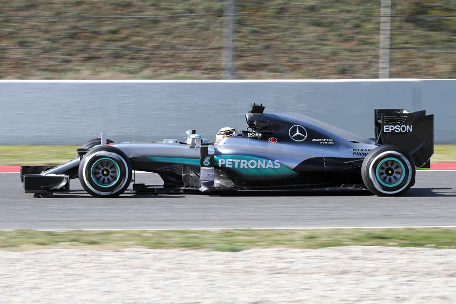 168 | 2016 | Barcelona | Mercedes F1 W07 Hybrid | Lewis Hamilton | © carsten riede fotografie