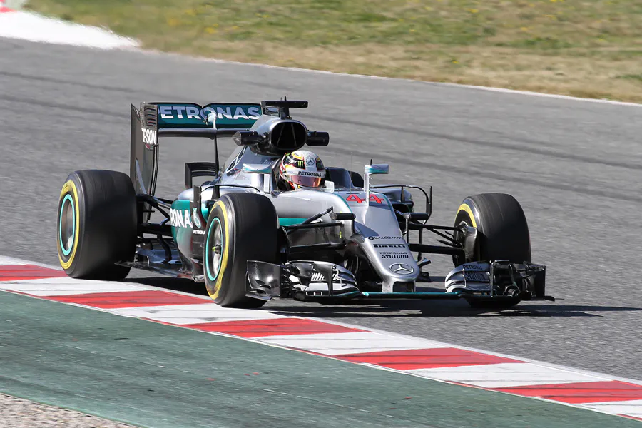 169 | 2016 | Barcelona | Mercedes F1 W07 Hybrid | Lewis Hamilton | © carsten riede fotografie