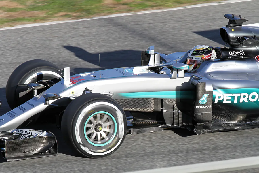 177 | 2016 | Barcelona | Mercedes F1 W07 Hybrid | Lewis Hamilton | © carsten riede fotografie