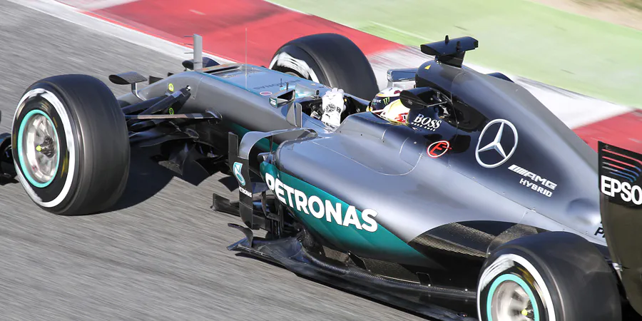 179 | 2016 | Barcelona | Mercedes F1 W07 Hybrid | Lewis Hamilton | © carsten riede fotografie