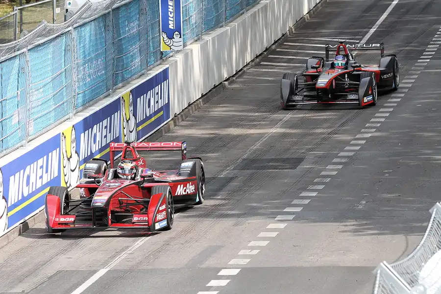 053 | 2016 | Berlin | Dragon VM200-FE-01 | Team Dragon Racing | Jerome D`Ambrosio + Venturi VM200-FE-01 | Team Venturi | Stephan Sarrazin | © carsten riede fotografie