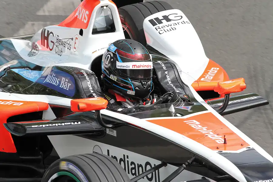 055 | 2016 | Berlin | Mahindra M2ELECTRO | Team Mahindra Racing | Nick Heidfeld | © carsten riede fotografie