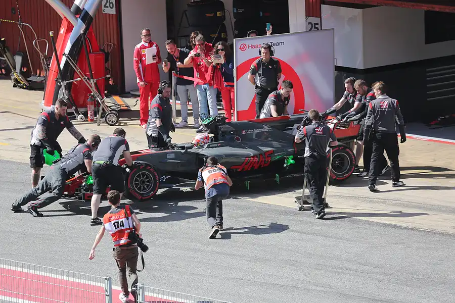 116 | 2017 | Barcelona | Haas-Ferrari VF-17 | Kevin Magnussen | © carsten riede fotografie