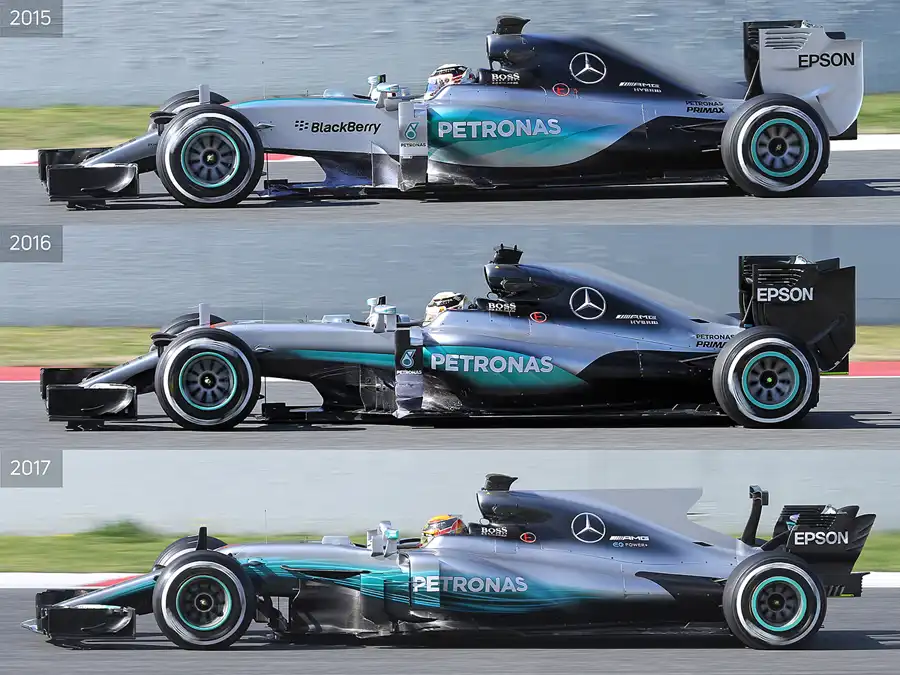 192 | 2017 | Barcelona | Mercedes 2015 – 2017 | Technical Analysis | © carsten riede fotografie