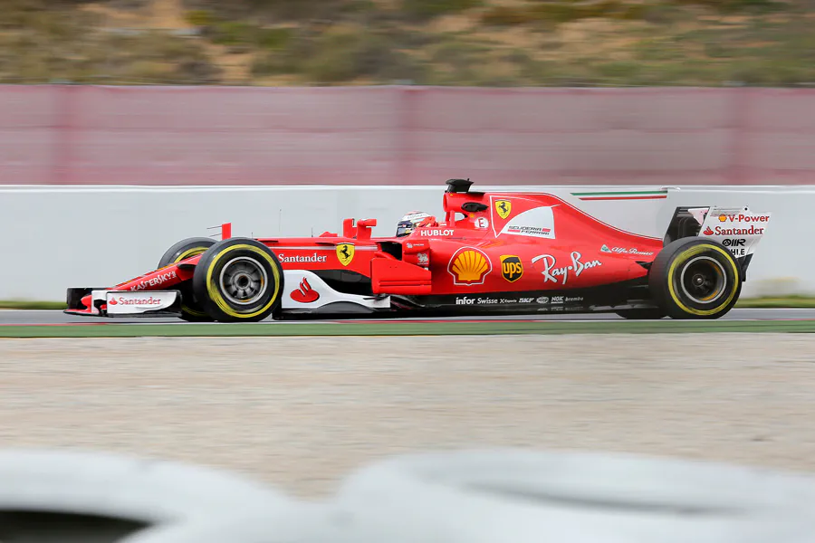 009 | 2017 | Barcelona | Ferrari SF70H | Kimi Raikkonen | © carsten riede fotografie