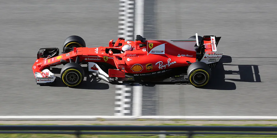 024 | 2017 | Barcelona | Ferrari SF70H | Sebastian Vettel | © carsten riede fotografie