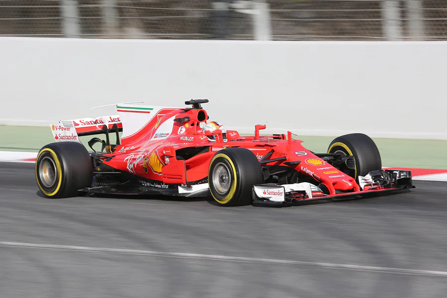 027 | 2017 | Barcelona | Ferrari SF70H | Sebastian Vettel | © carsten riede fotografie