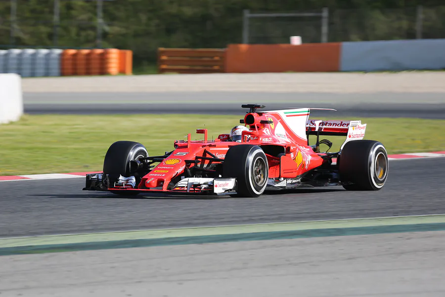 032 | 2017 | Barcelona | Ferrari SF70H | Sebastian Vettel | © carsten riede fotografie