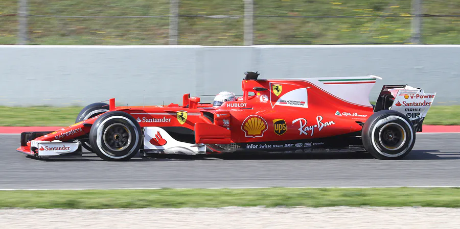 033 | 2017 | Barcelona | Ferrari SF70H | Sebastian Vettel | © carsten riede fotografie