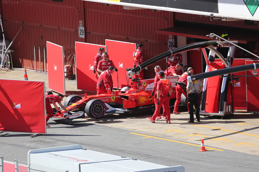 038 | 2017 | Barcelona | Ferrari SF70H | Sebastian Vettel | © carsten riede fotografie
