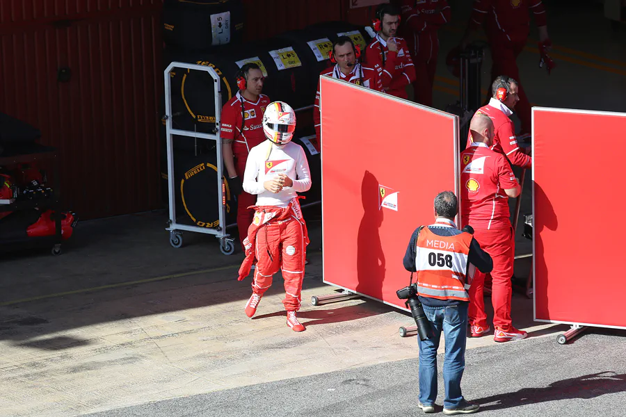 039 | 2017 | Barcelona | Ferrari | Sebastian Vettel | © carsten riede fotografie