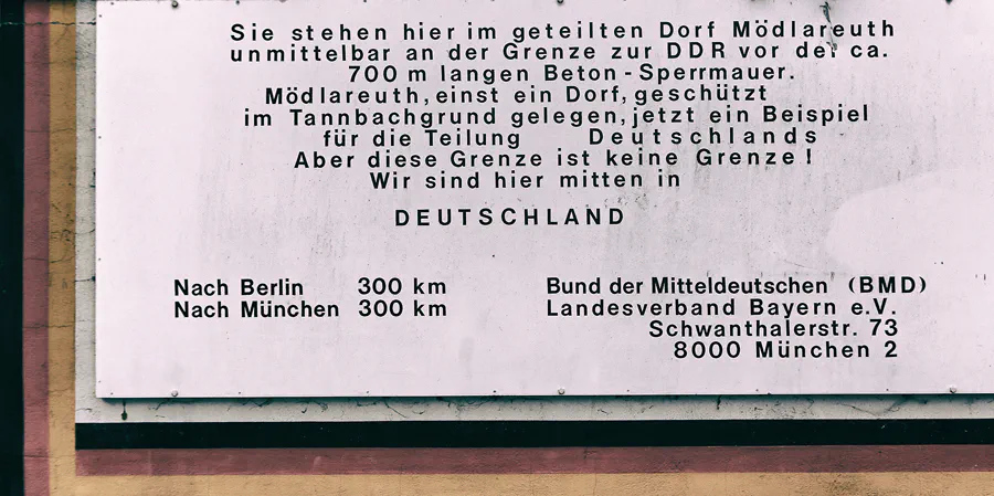 010 | 2017 | Mödlareuth | Little Berlin | © carsten riede fotografie