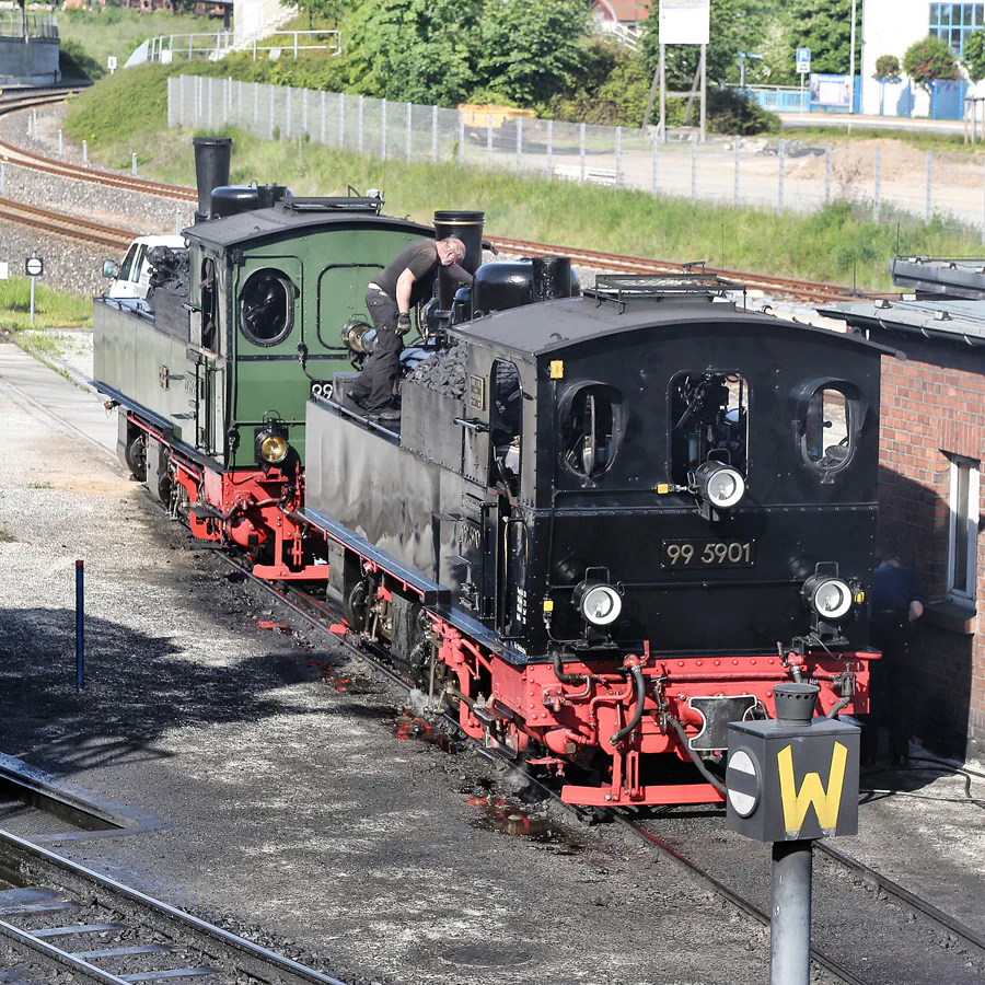 004 | 2017 | Wernigerode | Bahnhof Wernigerode – Harzquerbahn | © carsten riede fotografie