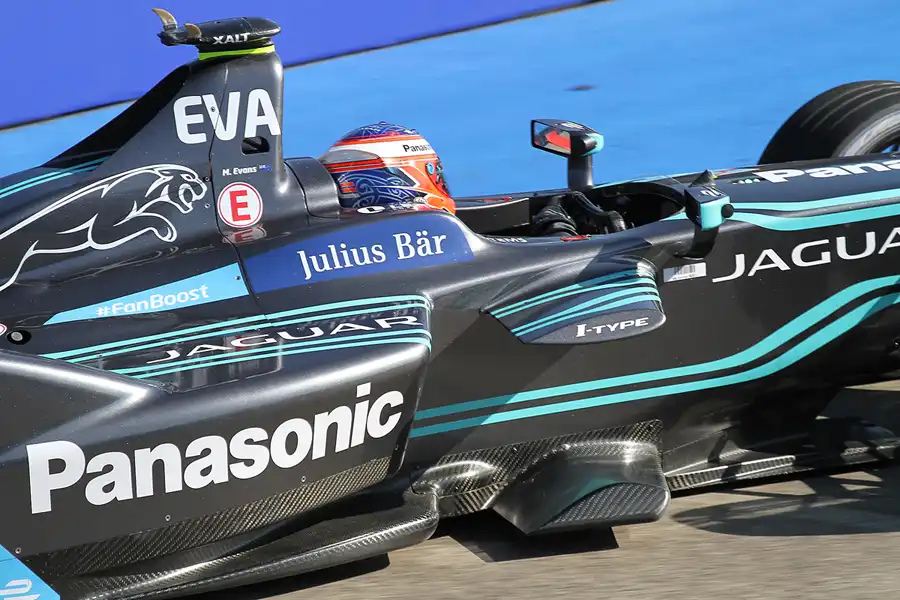 040 | 2017 | Berlin | Jaguar I-Type 1 | Panasonic Jaguar Racing | Mitch Evans | © carsten riede fotografie