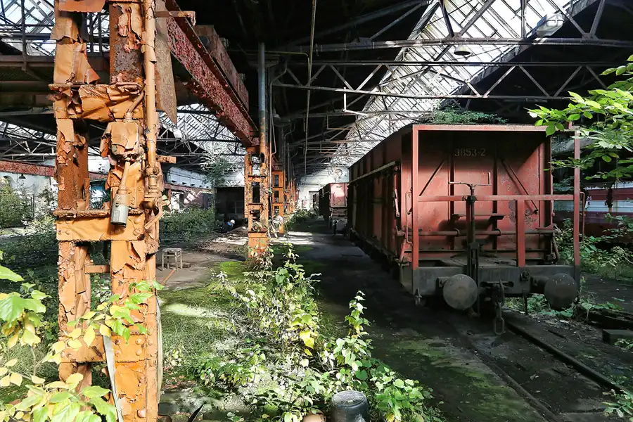 049 | 2017 | Bytom | Oberschlesische Schmalspurbahn – Reparaturwerkstätten | © carsten riede fotografie