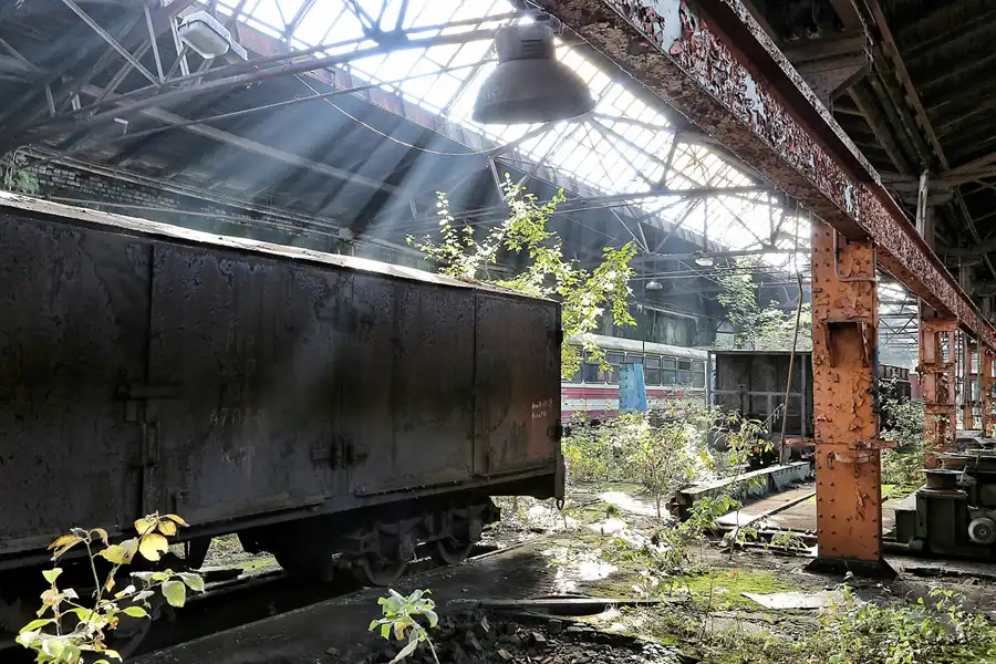 069 | 2017 | Bytom | Oberschlesische Schmalspurbahn – Reparaturwerkstätten | © carsten riede fotografie