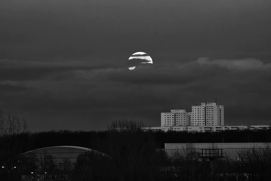 004 | 2018 | Berlin | Volkspark Prenzlauer Berg – Supermond – Blue Moon | © carsten riede fotografie