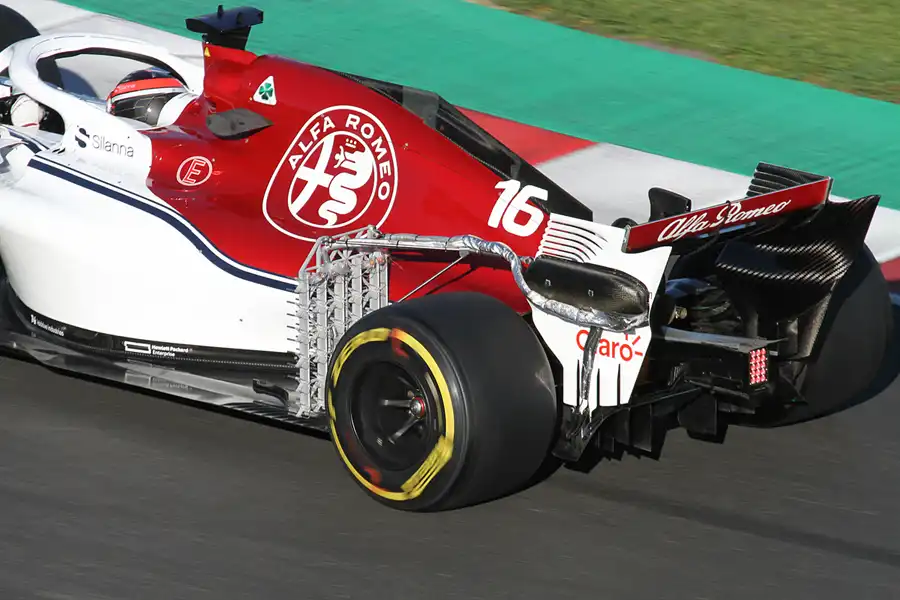 038 | 2018 | Barcelona | Sauber-Ferrari C37 | Charles Leclerc | © carsten riede fotografie