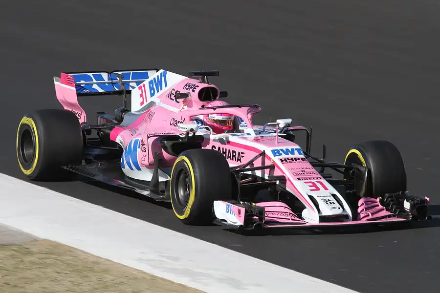 127 | 2018 | Barcelona | Force India-Mercedes-AMG VJM11 | Esteban Ocon | © carsten riede fotografie