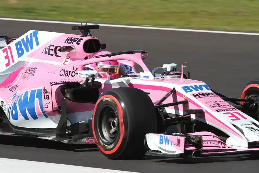 128 | 2018 | Barcelona | Force India-Mercedes-AMG VJM11 | Esteban Ocon | © carsten riede fotografie