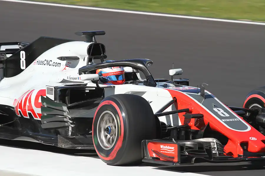 135 | 2018 | Barcelona | Haas-Ferrari VF-18 | Romain Grosjean | © carsten riede fotografie