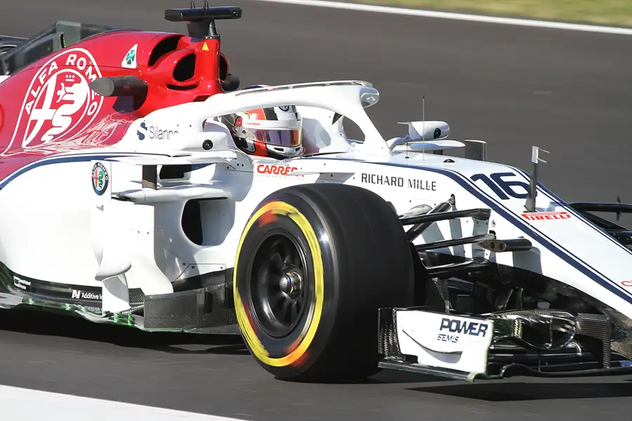 161 | 2018 | Barcelona | Sauber-Ferrari C37 | Charles Leclerc | © carsten riede fotografie