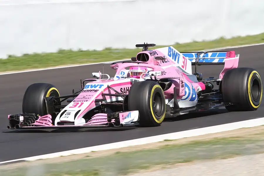 208 | 2018 | Barcelona | Force India-Mercedes-AMG VJM11 | Esteban Ocon | © carsten riede fotografie