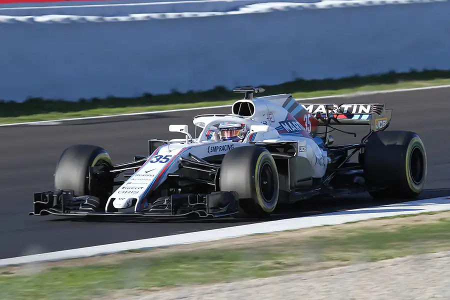 245 | 2018 | Barcelona | Williams-Mercedes-AMG FW41 | Sergey Sirotkin | © carsten riede fotografie
