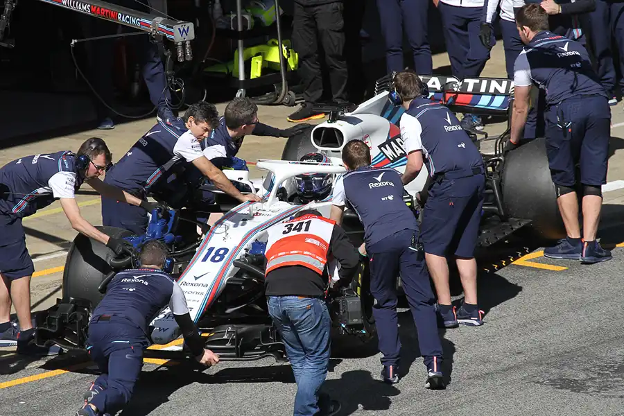 282 | 2018 | Barcelona | Williams-Mercedes-AMG FW41 | Lance Stroll | © carsten riede fotografie