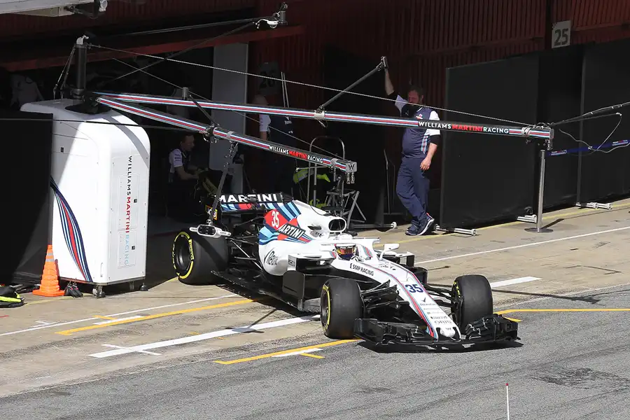 284 | 2018 | Barcelona | Williams-Mercedes-AMG FW41 | Lance Stroll | © carsten riede fotografie