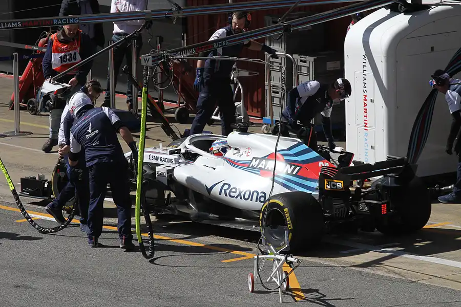 288 | 2018 | Barcelona | Williams-Mercedes-AMG FW41 | Sergey Sirotkin | © carsten riede fotografie