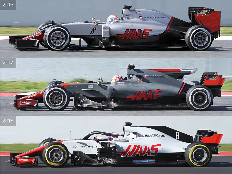 331 | 2018 | Barcelona | Haas 2016 – 2018 | Technical Analysis | © carsten riede fotografie