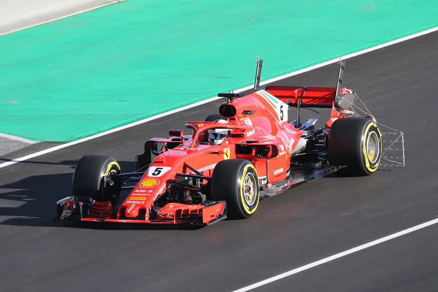 002 | 2018 | Barcelona | Ferrari SF71H | Sebastian Vettel | © carsten riede fotografie