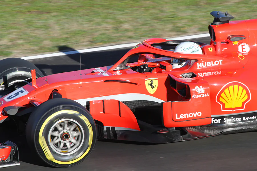 003 | 2018 | Barcelona | Ferrari SF71H | Sebastian Vettel | © carsten riede fotografie