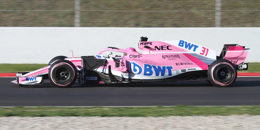 064 | 2018 | Barcelona | Force India-Mercedes-AMG VJM11 | Esteban Ocon | © carsten riede fotografie