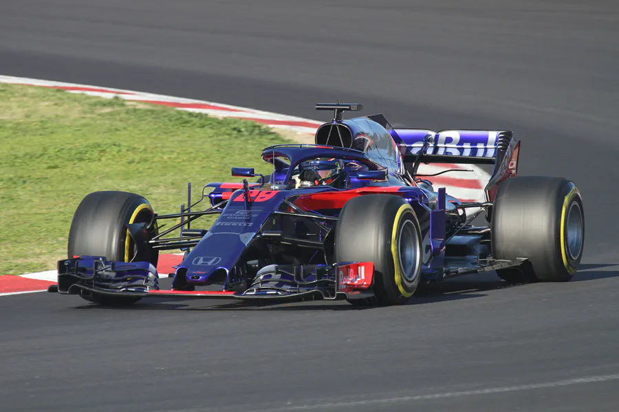 109 | 2018 | Barcelona | Toro Rosso-Honda STR13 | Brendon Hartley | © carsten riede fotografie