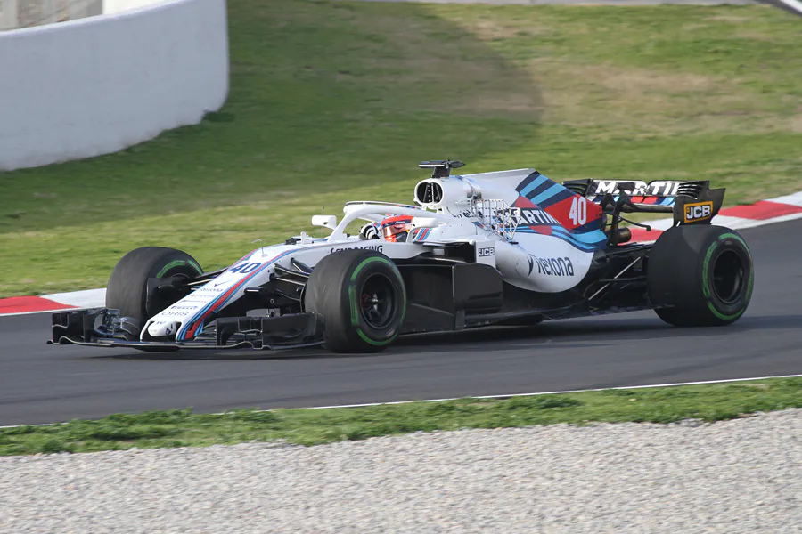 116 | 2018 | Barcelona | Williams-Mercedes-AMG FW41 | Robert Kubica | © carsten riede fotografie