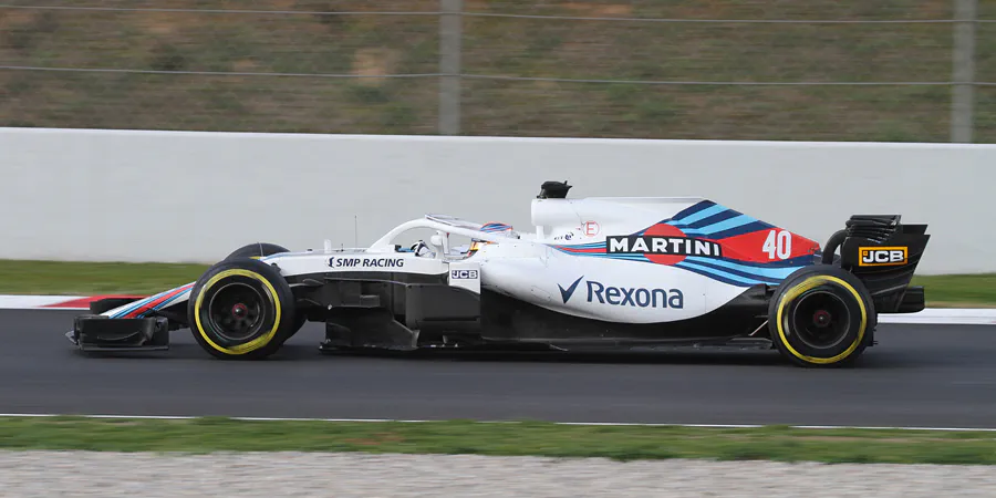 117 | 2018 | Barcelona | Williams-Mercedes-AMG FW41 | Robert Kubica | © carsten riede fotografie