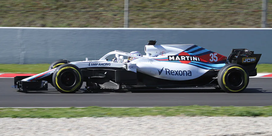 120 | 2018 | Barcelona | Williams-Mercedes-AMG FW41 | Sergey Sirotkin | © carsten riede fotografie