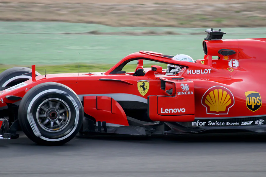 190 | 2018 | Barcelona | Ferrari SF71H | Sebastian Vettel | © carsten riede fotografie