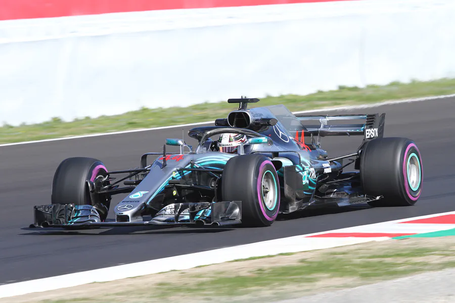 218 | 2018 | Barcelona | Mercedes-AMG F1 W09 EQ Power+ | Lewis Hamilton | © carsten riede fotografie