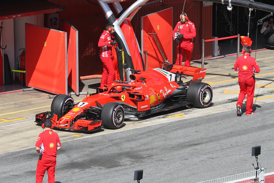 251 | 2018 | Barcelona | Ferrari SF71H | Kimi Raikkonen | © carsten riede fotografie