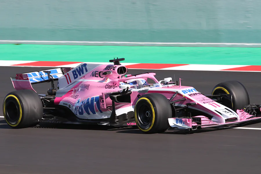 297 | 2018 | Barcelona | Force India-Mercedes-AMG VJM11 | Sergio Perez | © carsten riede fotografie