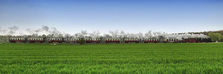 110 | 2018 | Wittenbeck/Steilküste | Mecklenburgische Bäderbahn Molli | © carsten riede fotografie