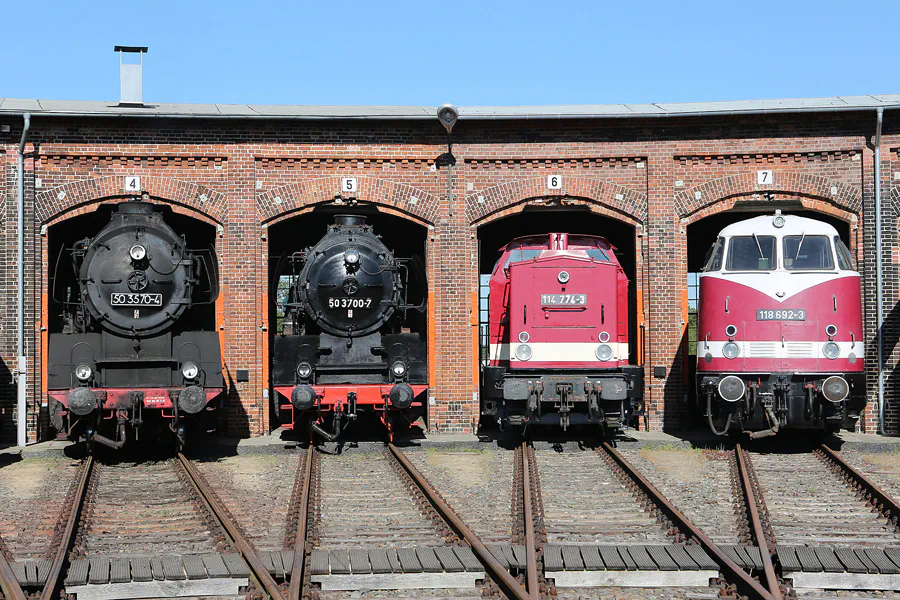 002 | 2018 | Wittenberge | Bahnbetriebswerk Wittenberge – Historischer Lokschuppen | © carsten riede fotografie