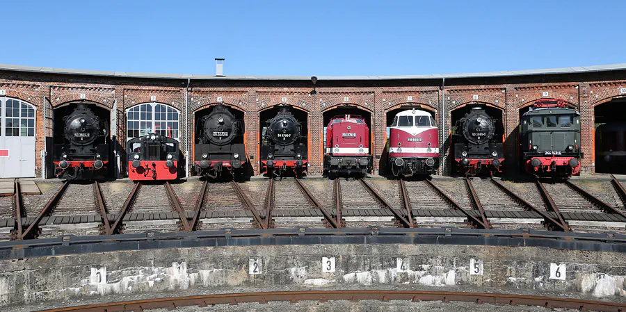 107 | 2018 | Wittenberge | Bahnbetriebswerk Wittenberge – Historischer Lokschuppen | © carsten riede fotografie