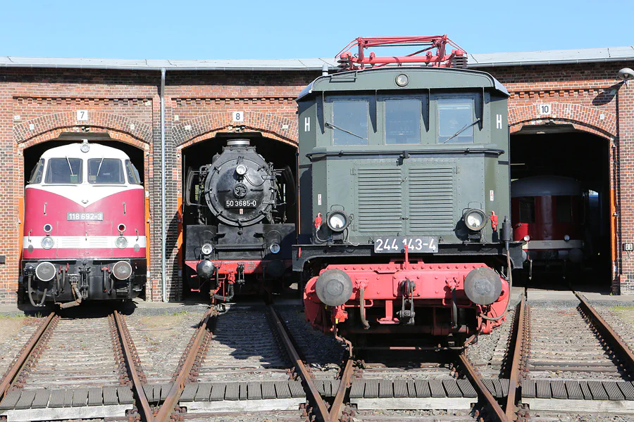 115 | 2018 | Wittenberge | Bahnbetriebswerk Wittenberge – Historischer Lokschuppen | © carsten riede fotografie